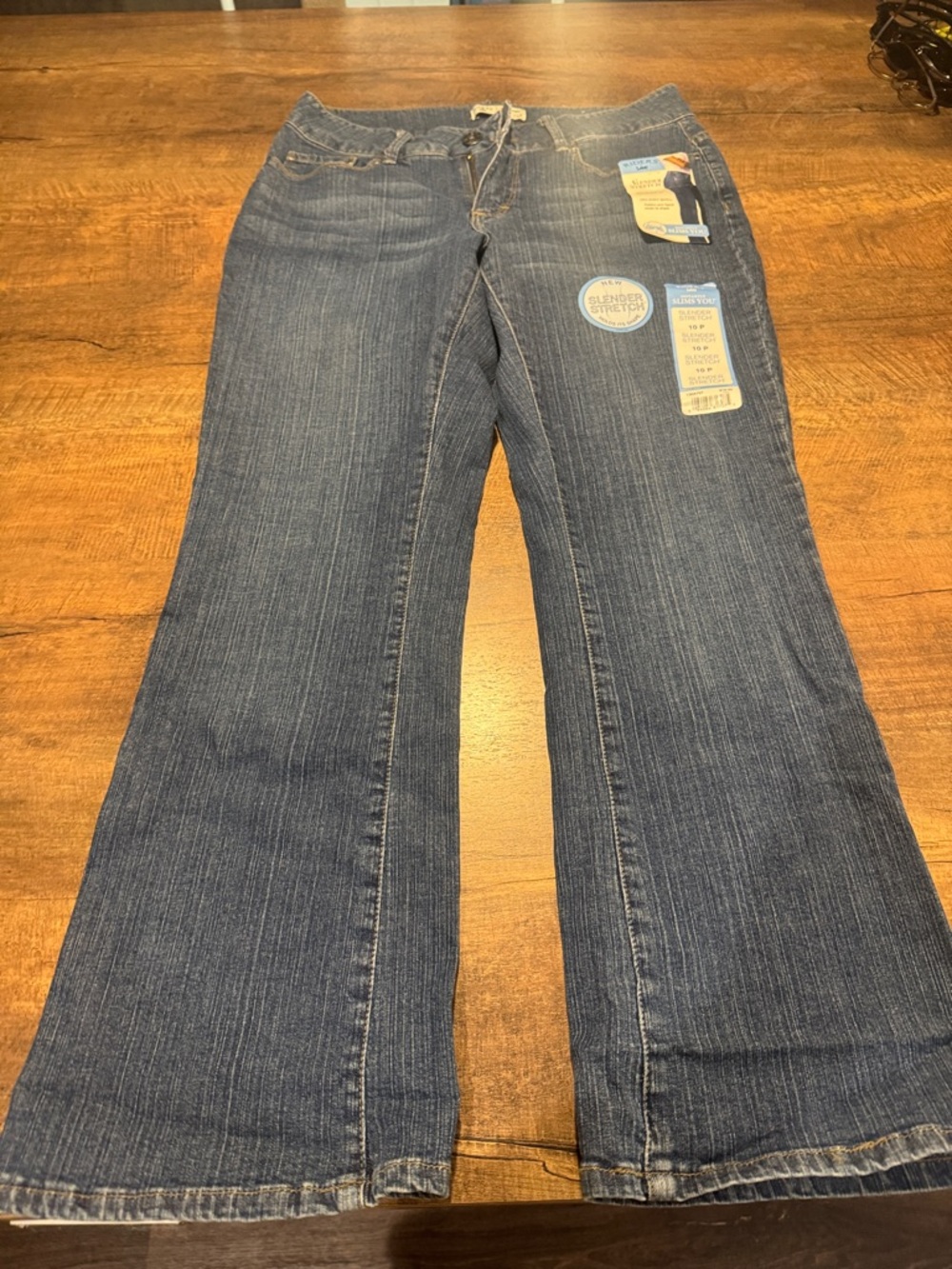 Riders by Lee Women's Dark Blue Wide Leg Jeans